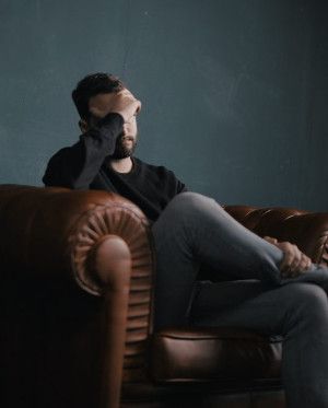 stressed out man